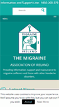 Mobile Screenshot of migraine.ie